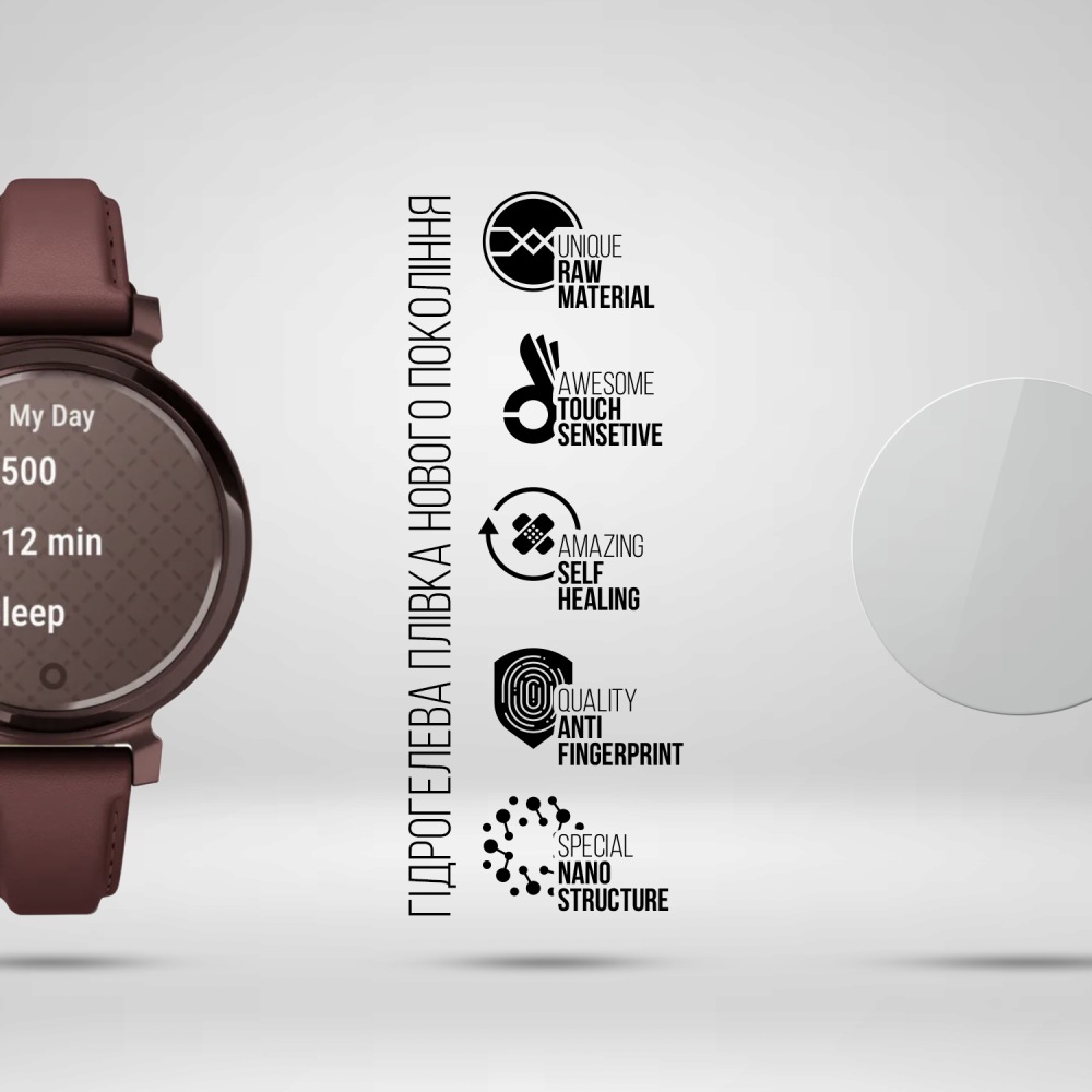 Защитная пленка ARMORSTANDART гидрогелевая для Garmin Lily 2 8 шт (ARM86963) Совместимость по модели Garmin Lily