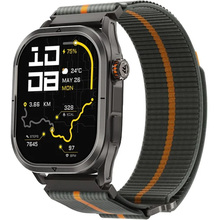 Ремешок KOSPET Woven Nylon Sport Loop Strap Dark Grey 22 mm (SRTAP NULON DARK GREY)