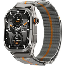 Ремешок KOSPET Woven Nylon Sport Loop Strap Silver Grey 22 mm (SRTAP NULON SILVER GREY)