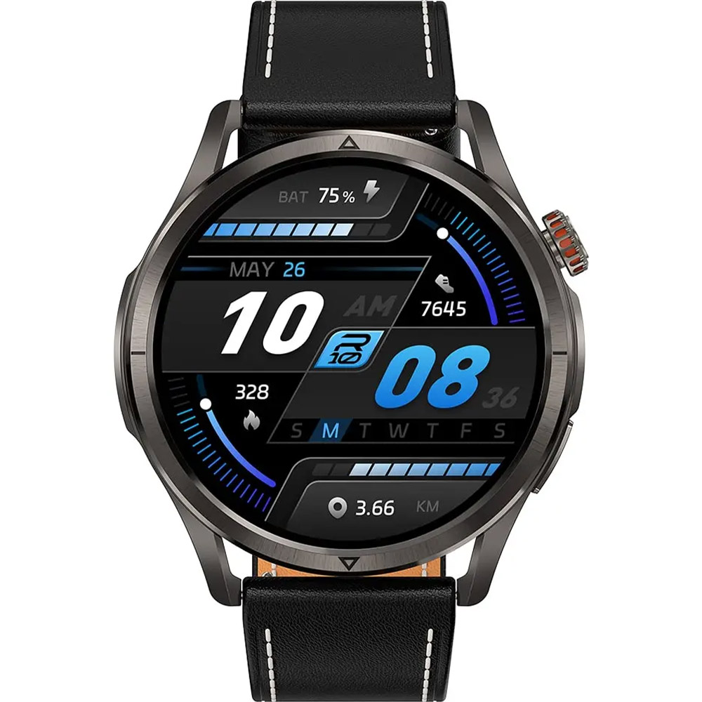 Ремешок KOSPET Archlan Leather 22 mm Black (STRAP ARCHLAN BLACK) Совместимость по модели Kospet Tank T3 Ultra 2