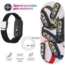Ремінець ARMORSTANDART Braided Solo Loop для Xiaomi Smart Band 10/9/8 Beige (ARM88103)