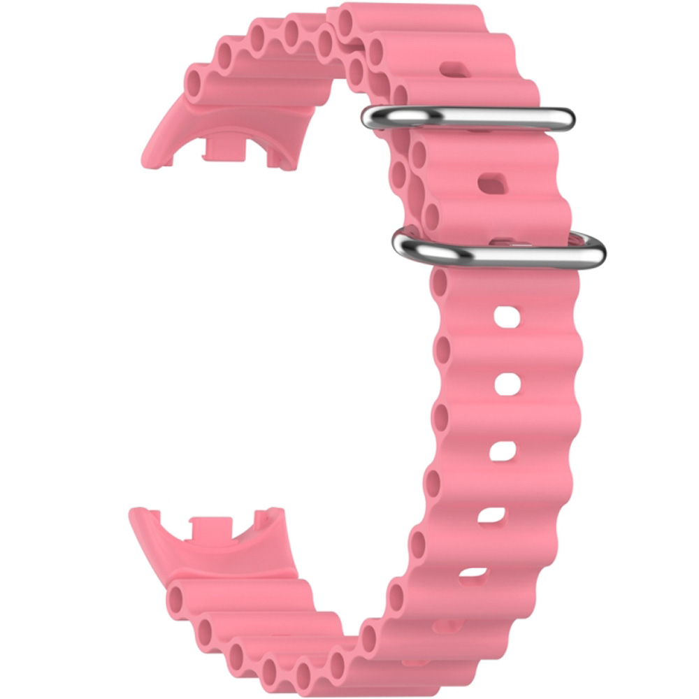Ремінець BECOVER Wave Style для Xiaomi Mi Smart Band 8/9/10 Dusty Pink (714353) Сумісність за моделлю Xiaomi Mi Smart Band 8