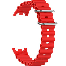 Ремешок BECOVER Wave Style для Xiaomi Mi Smart Band 8/9/10 Red (714359)