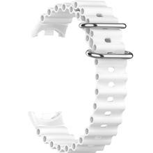 Ремінець BECOVER Wave Style для Xiaomi Mi Smart Band 8/9/10 White (714362)