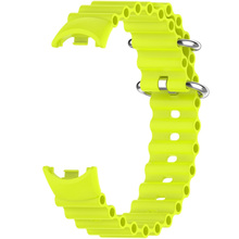 Ремешок BECOVER Wave Style для Xiaomi Mi Smart Band 8/9/10 Yellow (714363)