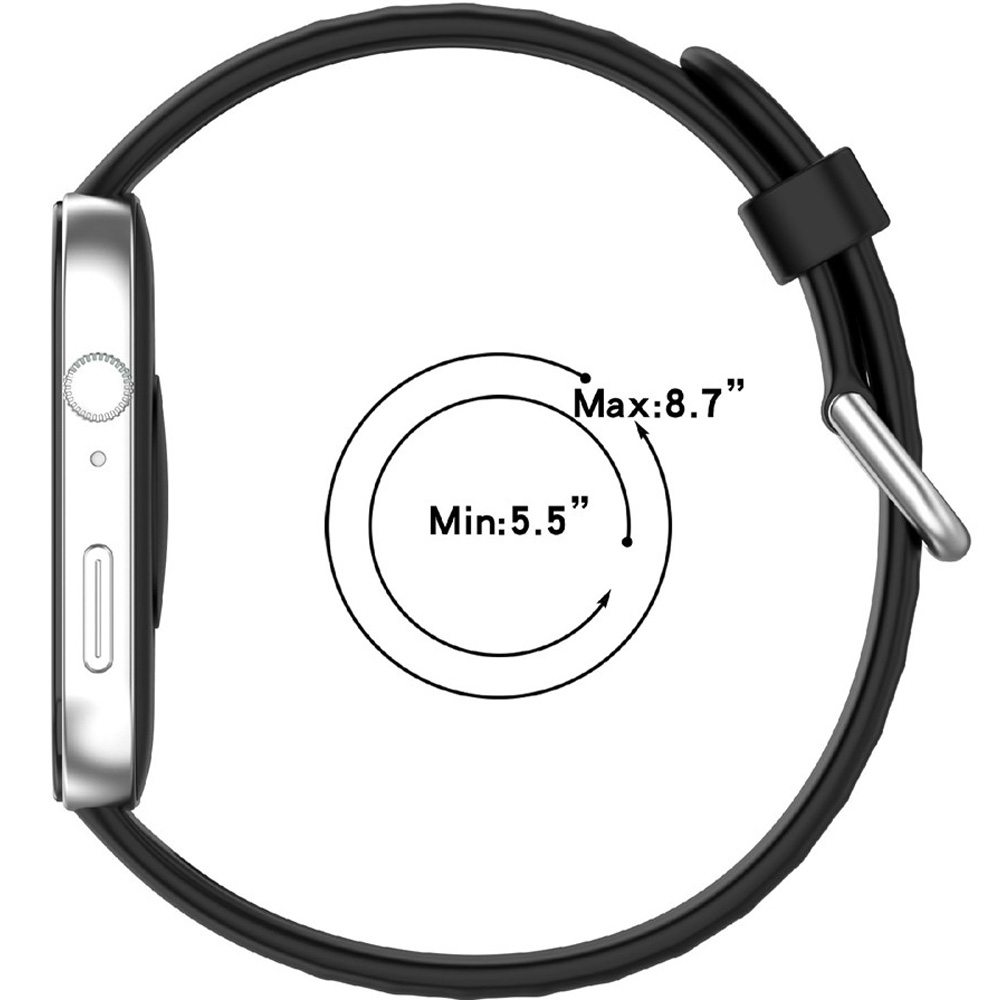 Ремешок BECOVER для Huawei Watch Fit 3/Fit 4/Fit 4 Pro Black (714106) Тип ремешок