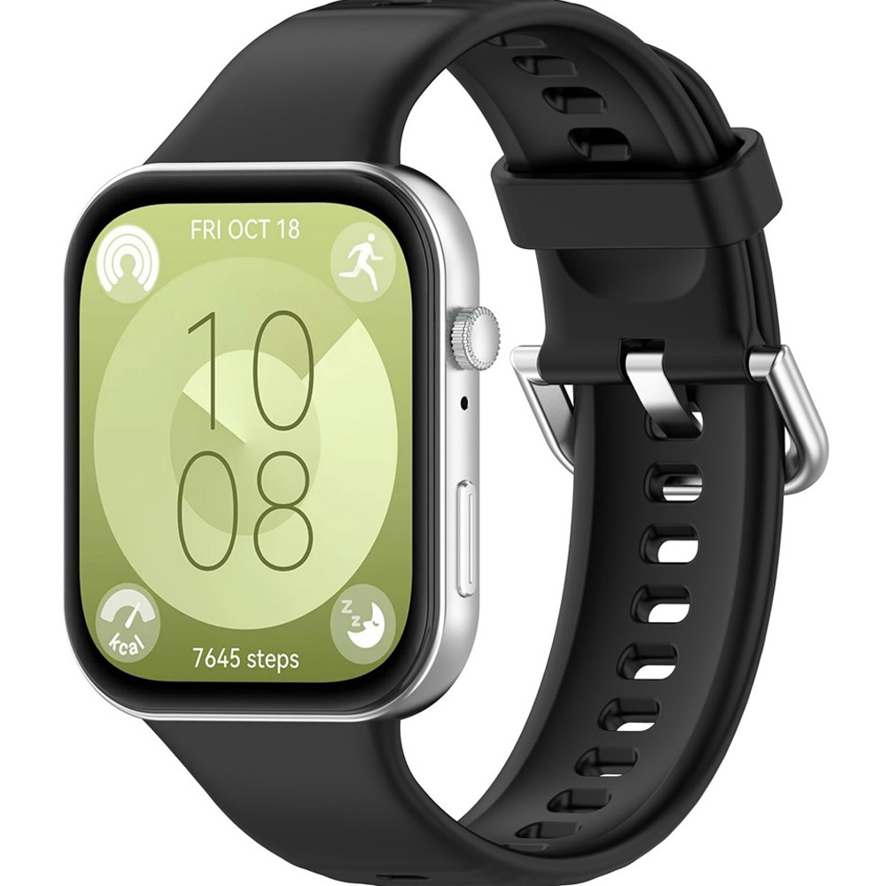 Ремешок BECOVER для Huawei Watch Fit 3/Fit 4/Fit 4 Pro Black (714106)