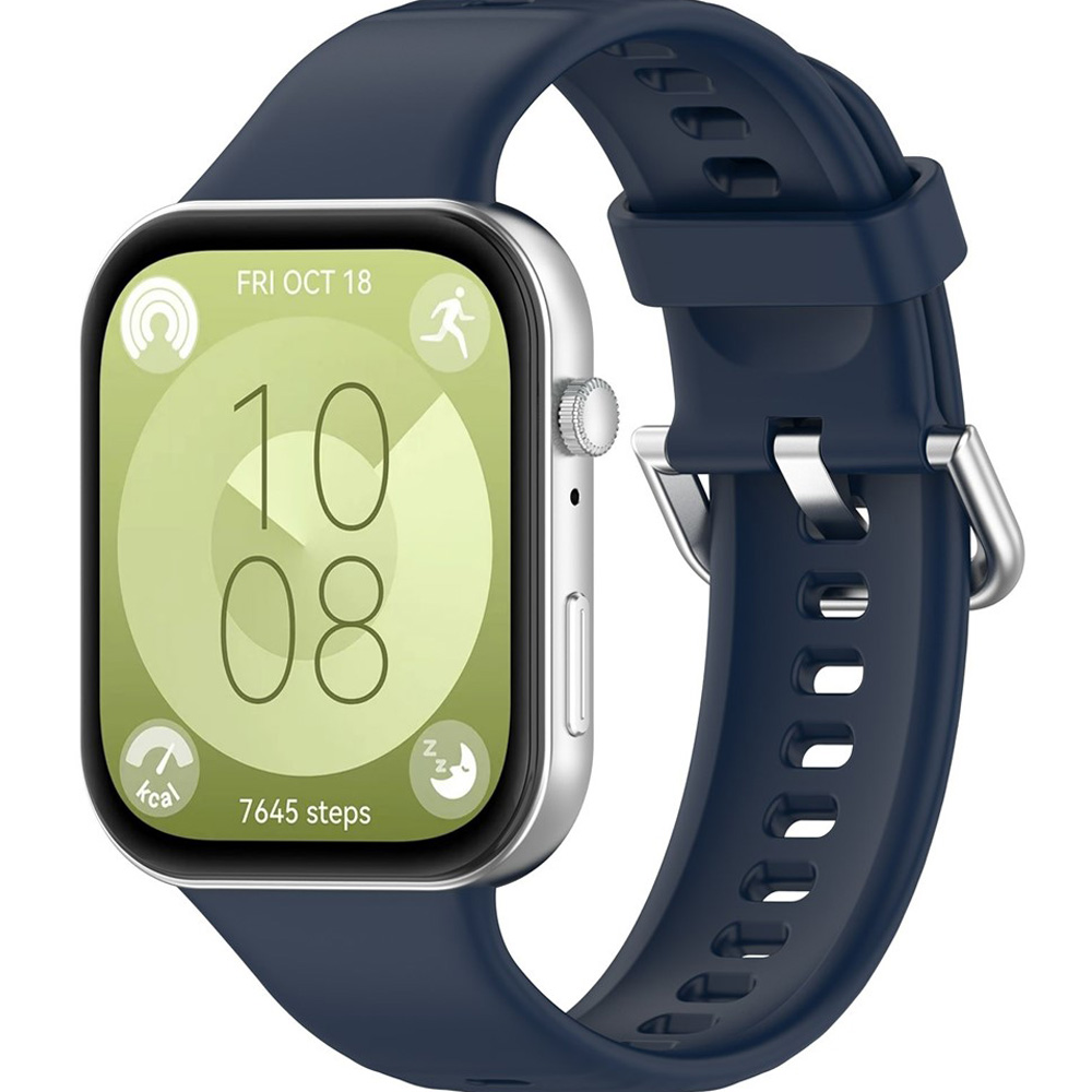 Ремінець BECOVER для Huawei Watch Fit 3/Fit 4/Fit 4 Pro Deep Blue (714107)