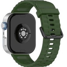 Ремешок BECOVER Ribbed Tape для Huawei Watch Fit 3/Fit 4/Fit 4 Pro Army Green (714110)