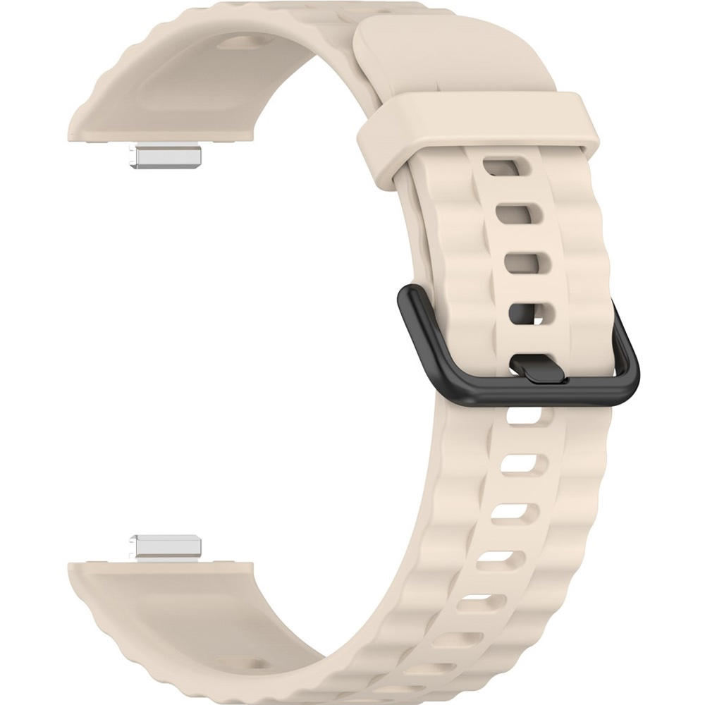 Ремешок BECOVER Ribbed Tape для Huawei Watch Fit 3/Fit 4/Fit 4 Pro Beige (714111) Совместимость по модели Huawei Watch Fit 4 Pro