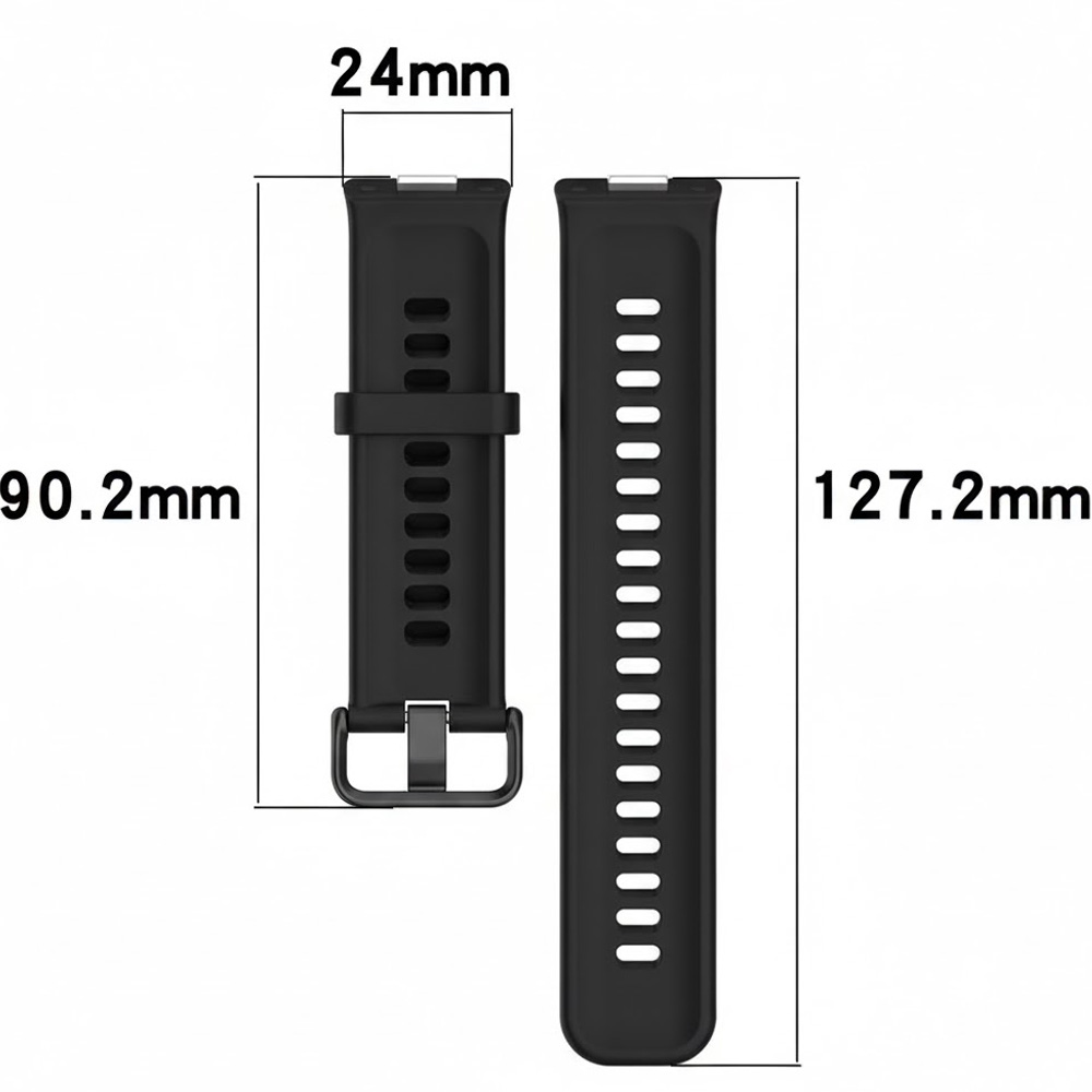 Ремешок BECOVER Ribbed Tape для Huawei Watch Fit 3/Fit 4/Fit 4 Pro Black (714112) Совместимость по модели Huawei Watch Fit 4