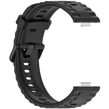 Ремешок BECOVER Ribbed Tape для Huawei Watch Fit 3/Fit 4/Fit 4 Pro Black (714112)