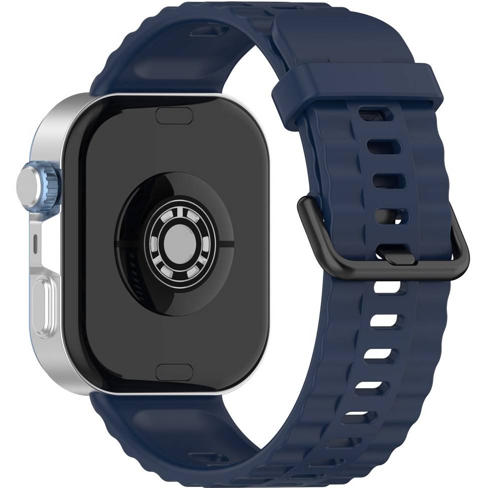 Ремешок BECOVER Ribbed Tape для Huawei Watch Fit 3/Fit 4/Fit 4 Pro Deep Blue (714113) Совместимость по модели Huawei Watch Fit 4