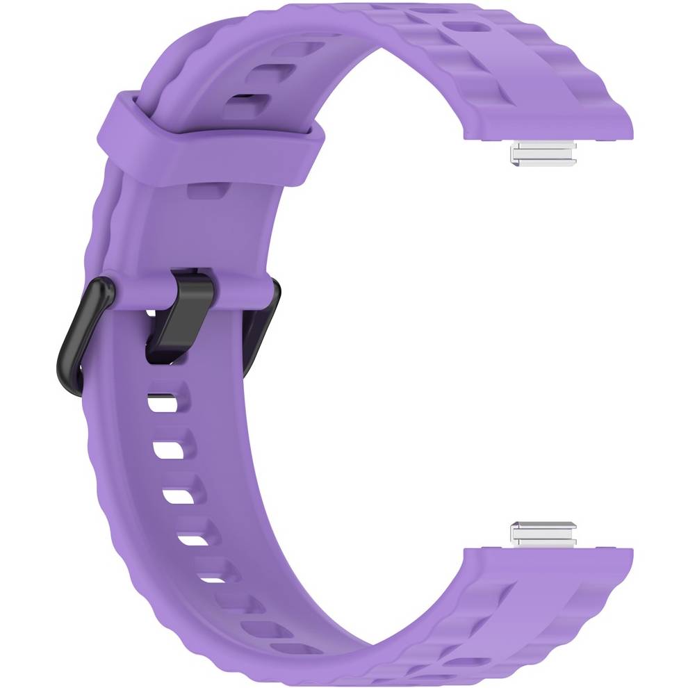 Ремінець BECOVER Ribbed Tape для Huawei Watch Fit 3/Fit 4/Fit 4 Pro Purple (714114) Сумісність за моделлю Huawei Watch Fit 4