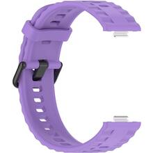 Ремінець BECOVER Ribbed Tape для Huawei Watch Fit 3/Fit 4/Fit 4 Pro Purple (714114)