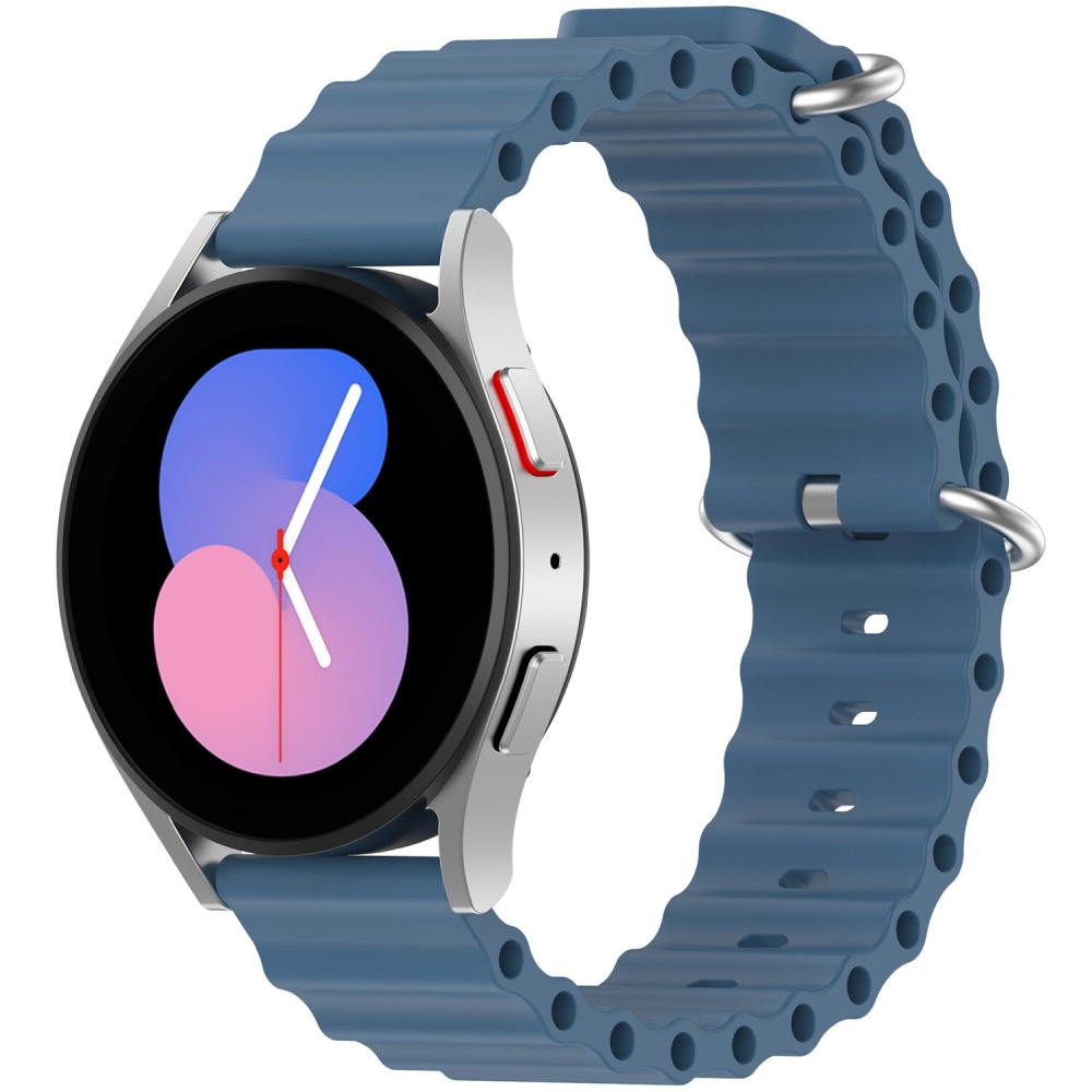 Ремешок BECOVER Wave Style (22mm) для Samsung Galaxy Watch (46mm)/Watch 3 (45mm)/Gear S3 Classic/Gear S3 Frontier Blue (714200) Совместимость по модели Samsung Gear S3 Frontier