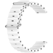 Ремінець BECOVER Wave Style (20mm) для Amazfit Bip 3/3 Pro/GTR 42 мм/GTR Mini/GTS/GTS 2 mini/GTS 3/GTS 4/GTS 4 Mini/Amazfit Active/Active 2 White (714181)