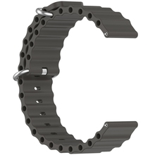 Ремінець BECOVER Wave Style (20mm) для Amazfit Bip 3/3 Pro/GTR 42 мм/GTR Mini/GTS/GTS 2 mini/GTS 3/GTS 4/GTS 4 Mini/Amazfit Active/Active 2 Space Gray (714180)