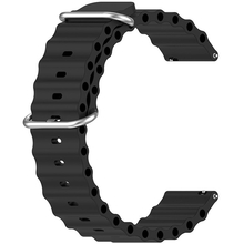 Ремешок BECOVER Wave Style (20mm) для Amazfit Bip 3/3 Pro/GTR 42 мм/GTR Mini/GTS/GTS 2 mini/GTS 3/GTS 4/GTS 4 Mini/Amazfit Active/Active 2 Black (714169)