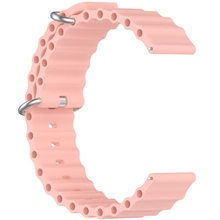 Ремінець BECOVER Wave Style (20mm) для Huawei Watch GT 3 (42mm) / GT 2 (42mm) / GT 3 Pro (43mm Ceramic) / Watch 2 (Sport) Pink (714193)