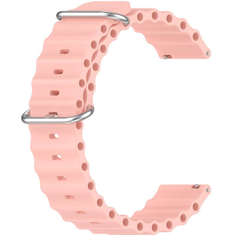 Ремінець BECOVER Wave Style 22 mm для Samsung Galaxy Watch/Watch 3/Gear S3 Frontier Pink (714208)