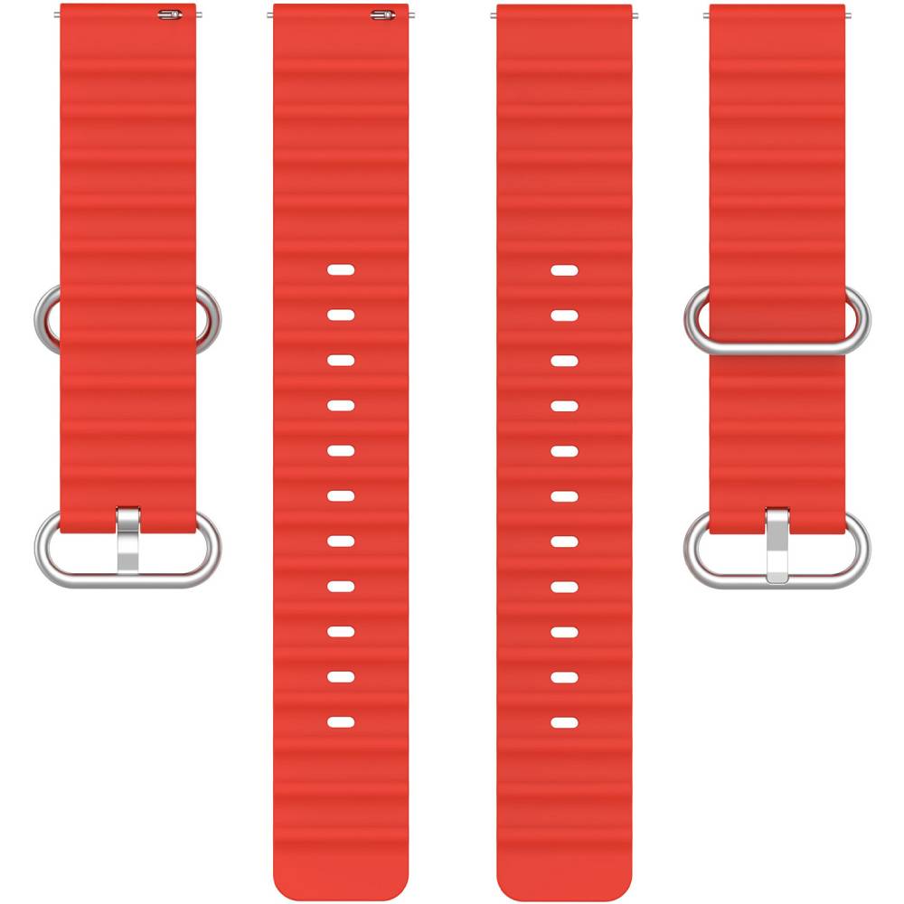 Ремінець BECOVER Wave Style 22 mm для Samsung Galaxy Watch/Watch 3/Gear S3 Frontier Red (714209) Сумісність за моделлю Samsung Galaxy Watch
