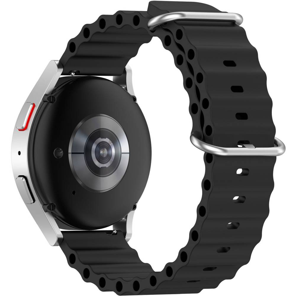 Ремінець BECOVER Wave Style 22 mm для Xiaomi Watch 2 Pro/S4/S3/S1 Pro/S1/S1 Active Black (714214) Сумісність за моделлю XIAOMI Watch 2 Pro