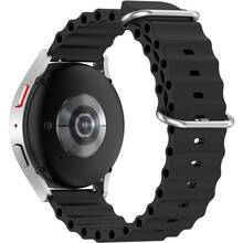 Ремінець BECOVER Wave Style 22 mm для Xiaomi Watch 2 Pro/S4/S3/S1 Pro/S1/S1 Active Black (714214)