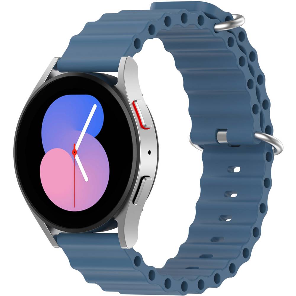 Ремешок BECOVER Wave Style 22 mm для Xiaomi Watch 2 Pro/S4/S3/S1 Pro/S1/S1 Active Blue (714215) Совместимость по модели XIAOMI Watch S1 Active