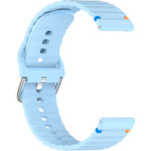 Ремешок BECOVER Ribbed Tape для Huawei Watch GT 3/GT 2/GT 3 Pro/Watch 2 (Sport) Lite Blue (714261)