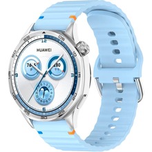 Ремешок BECOVER Ribbed Tape для Huawei Watch GT 3/GT 2/GT 3 Pro/Watch 2 (Sport) Lite Blue (714261)