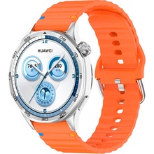 Ремінець BECOVER Ribbed Tape для Huawei Watch GT 3/GT 2/GT 3 Pro/Watch 2 (Sport) Orange (714262)