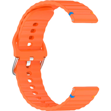 Ремінець BECOVER Ribbed Tape для Huawei Watch GT 3/GT 2/GT 3 Pro/Watch 2 (Sport) Orange (714262)