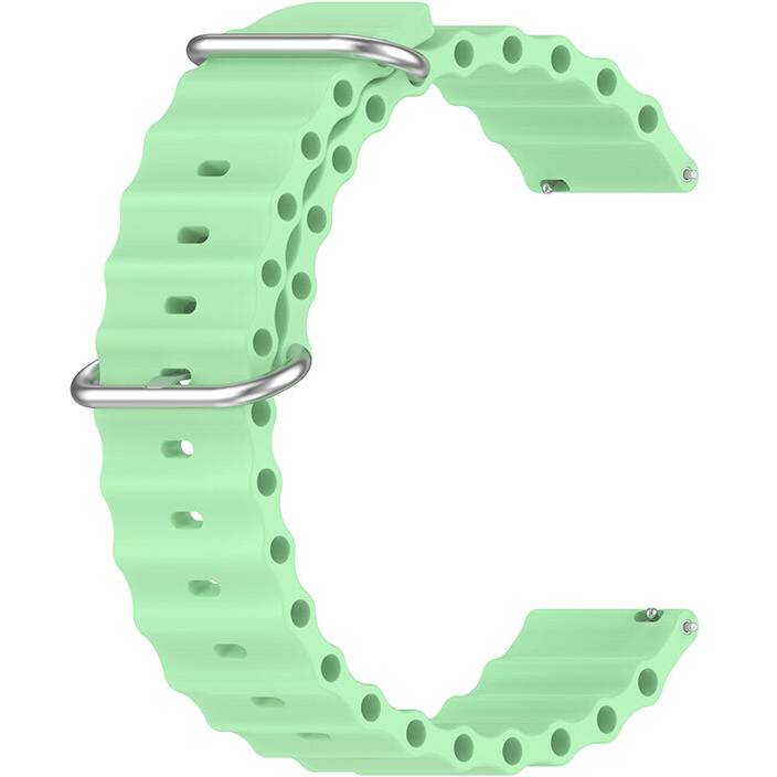 Ремешок BECOVER Wave Style 22mm для Xiaomi Watch 2 Pro/S4/S3/S1 Pro/S1/S1 Active Light Green (714219)