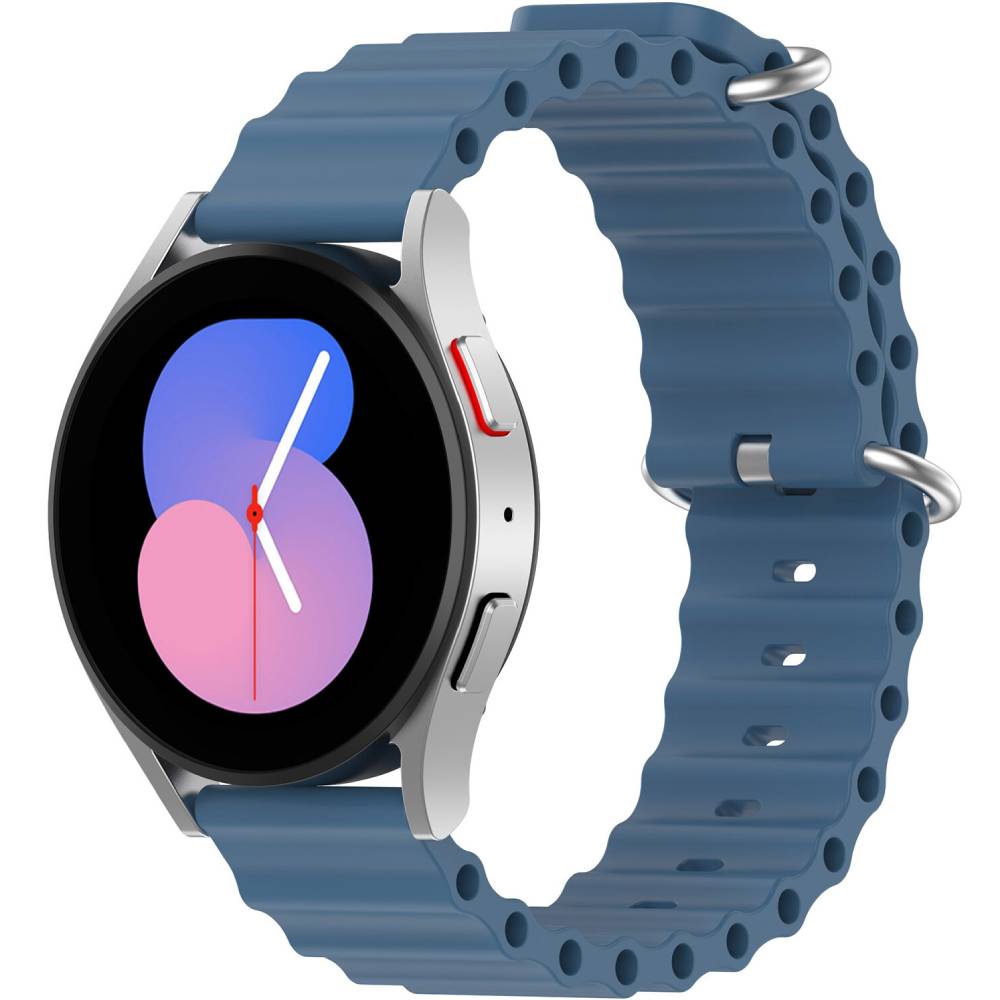 Ремінець BECOVER Wave Style 22mm для Huawei Watch GT 5/GT 3/GT 2 Pro/Watch GS Pro Blue (714230) Сумісність за моделлю HUAWEI Watch GT 3