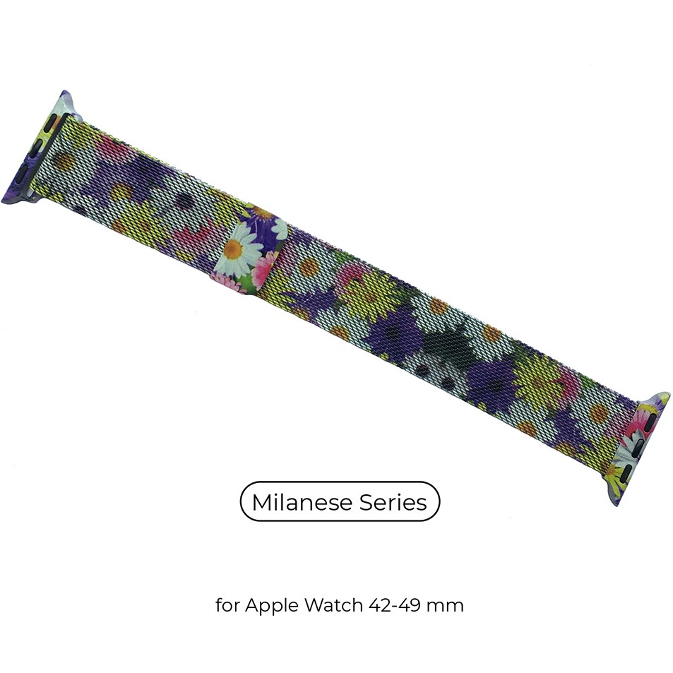 Браслет ArmorStandart Milanese Loop для Apple Watch All Series 42/44/45/49mm Flower Daisy (ARM52966) Тип браслет