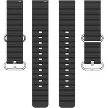 Ремешок BECOVER Wave Style 22mm для Huawei Watch GT 5/GT 3/GT 2 Pro/Watch GS Pro Midnight (714236)