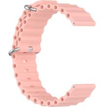 Ремінець BECOVER Wave Style 22mm для Huawei Watch GT 5/GT 3/GT 2 Pro/Watch GS Pro Pink (714238)