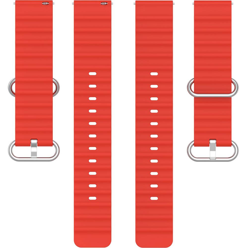 Ремінець BECOVER Wave Style 22mm для Huawei Watch GT 5/GT 3/GT 2 Pro/Watch GS Pro Red (714239) Сумісність за моделлю HUAWEI Watch GT 3