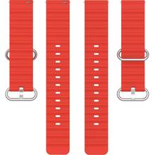 Ремінець BECOVER Wave Style 22mm для Huawei Watch GT 5/GT 3/GT 2 Pro/Watch GS Pro Red (714239)