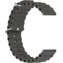 Ремешок BECOVER Wave Style 22mm Huawei Watch GT 5/GT 3/GT 2 Pro/Watch GS Pro Space Gray (714240)