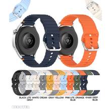 Ремінець BECOVER Ribbed Tape 20mm для Galaxy Watch Active/2/Gear S2/Classic/Gear Sport Black (714250)