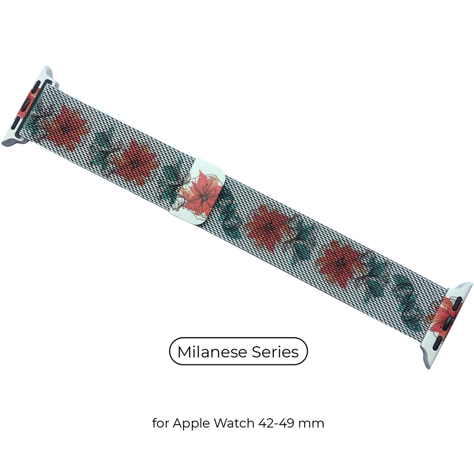 Браслет ArmorStandart Milanese Loop для Apple Watch All Series 42/44/45/49mm Flower Fuchsia (ARM52960) Тип браслет