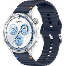 Ремешок BECOVER Ribbed Tape 20mm для Galaxy Watch Active/Gear S2/Classic/Gear Sport Deep Blue (714251)