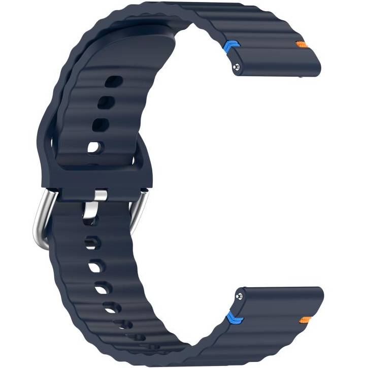 Ремешок BECOVER Ribbed Tape 20mm для Galaxy Watch Active/Gear S2/Classic/Gear Sport Deep Blue (714251) Совместимость по модели Samsung Gear S2