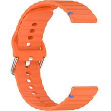 Ремешок BECOVER Ribbed Tape 20mm для Galaxy Watch Active/2/Gear S2/Classic/Gear Sport Orange (714255)