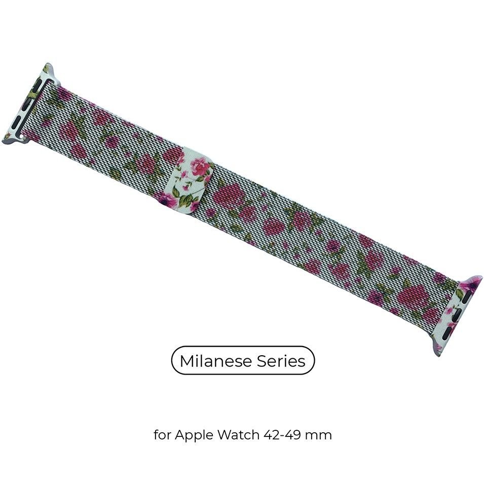 Браслет ArmorStandart Milanese Loop для Apple Watch All Series 42/44/45/49mm Flower Red Lily (ARM52964) Тип браслет