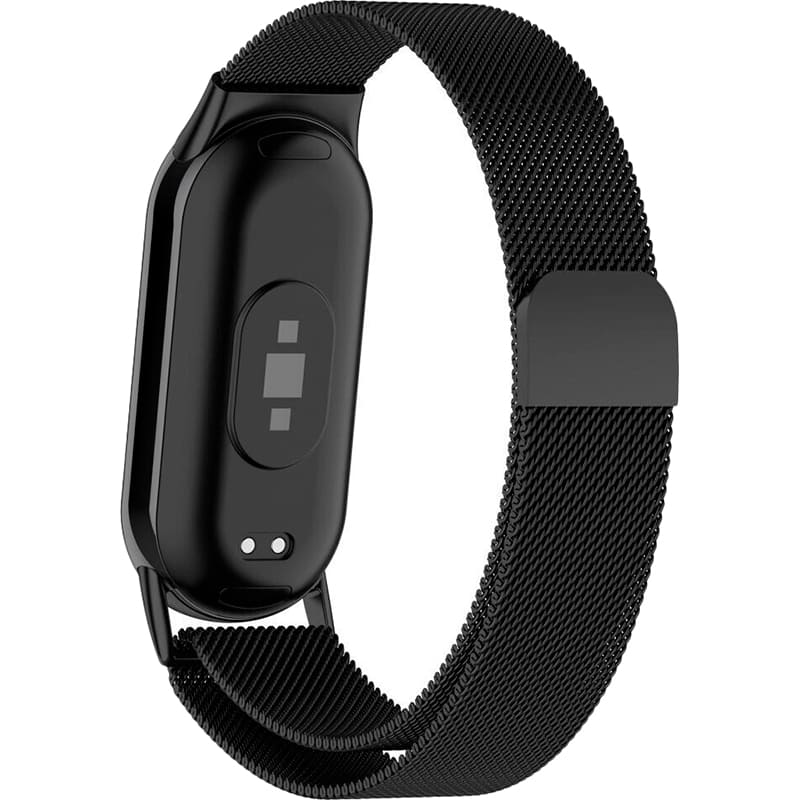 Браслет BECOVER Milanese Style для Xiaomi Mi Smart Band 8/9/10 Black (714601) Совместимость по модели Xiaomi Smart Band 9