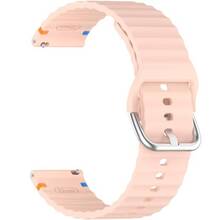 Ремешок BECOVER Ribbed Tape 22mm для Huawei Watch GT 5/GT 4/GT 3/Watch GS Pro Pink (714290)