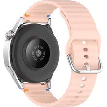 Ремінець BECOVER Ribbed Tape 22mm для Huawei Watch GT 5/GT 4/GT 3/Watch GS Pro Pink (714290)